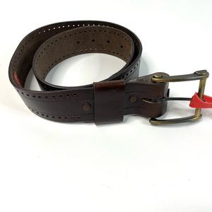 Levi’s  Brown Harness Leather Belt